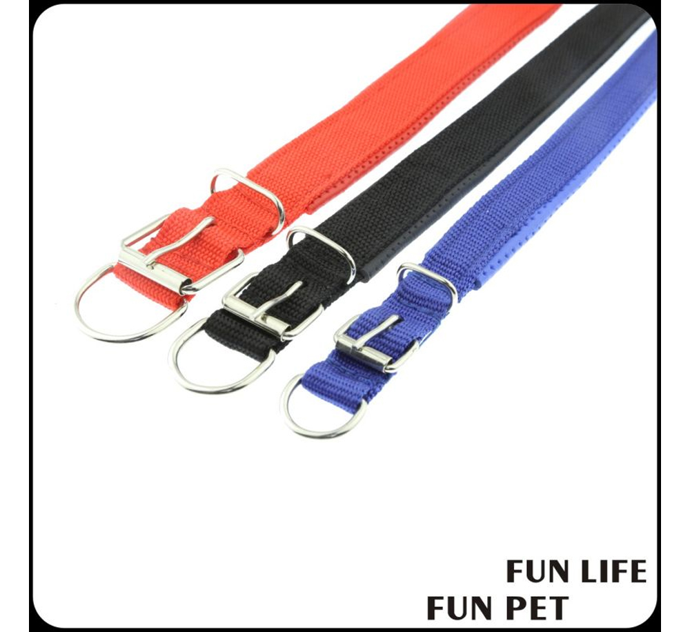 Custom Reflective Nylon Dog Collar with Soft Sponge Padding (5).jpg